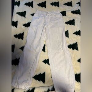 White Linen Pants